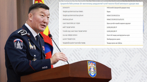 Нийслэлийн цагдаагийн удирдах газар 8 ТЭРБУМААР автомашин авна